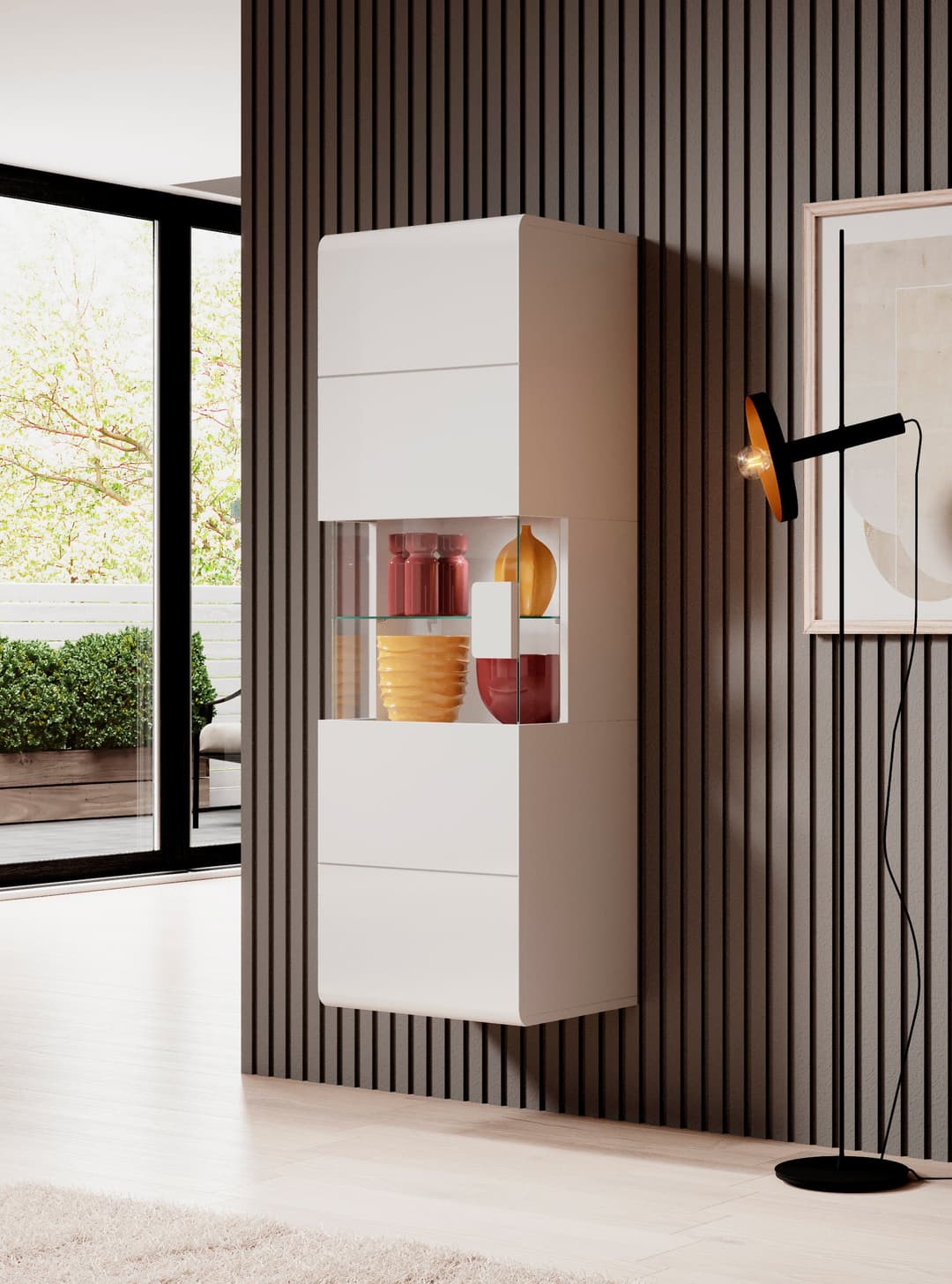OTTO home Hängevitrine Toledo | Weiß