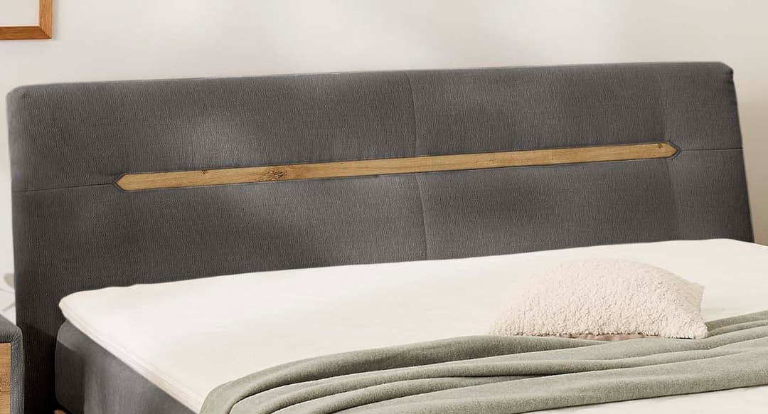 Jockenhöfer Gruppe Boxspringbett Hetty 180x200cm | Grau