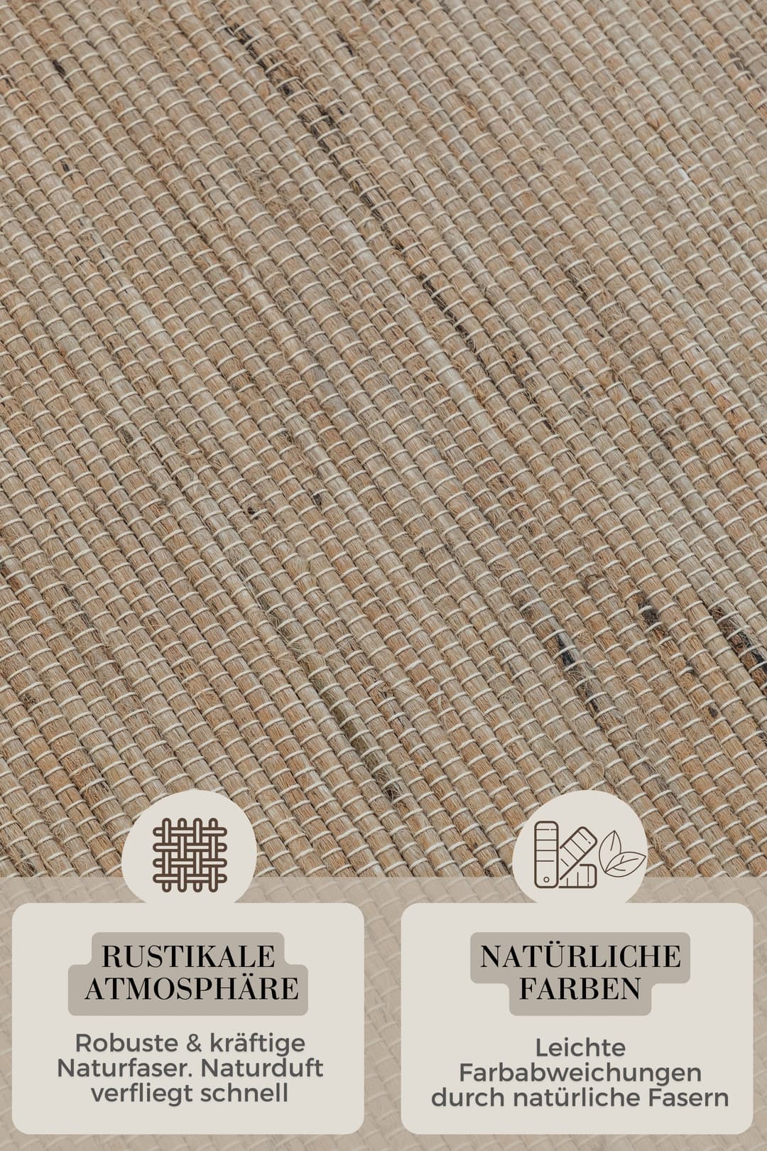 HANSE Home Dhaka Juteteppich | Beige