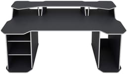 byLIVING Gamingtisch MATRIX | Schwarz