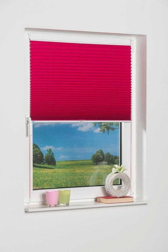 K-HOME Plissee Klemmfix Pisa | Pink