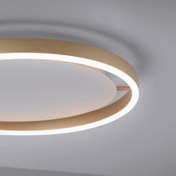 JUST LIGHT Deckenleuchte RITUS | Gold