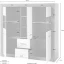 Home affaire Highboard Etero | Weiß 5