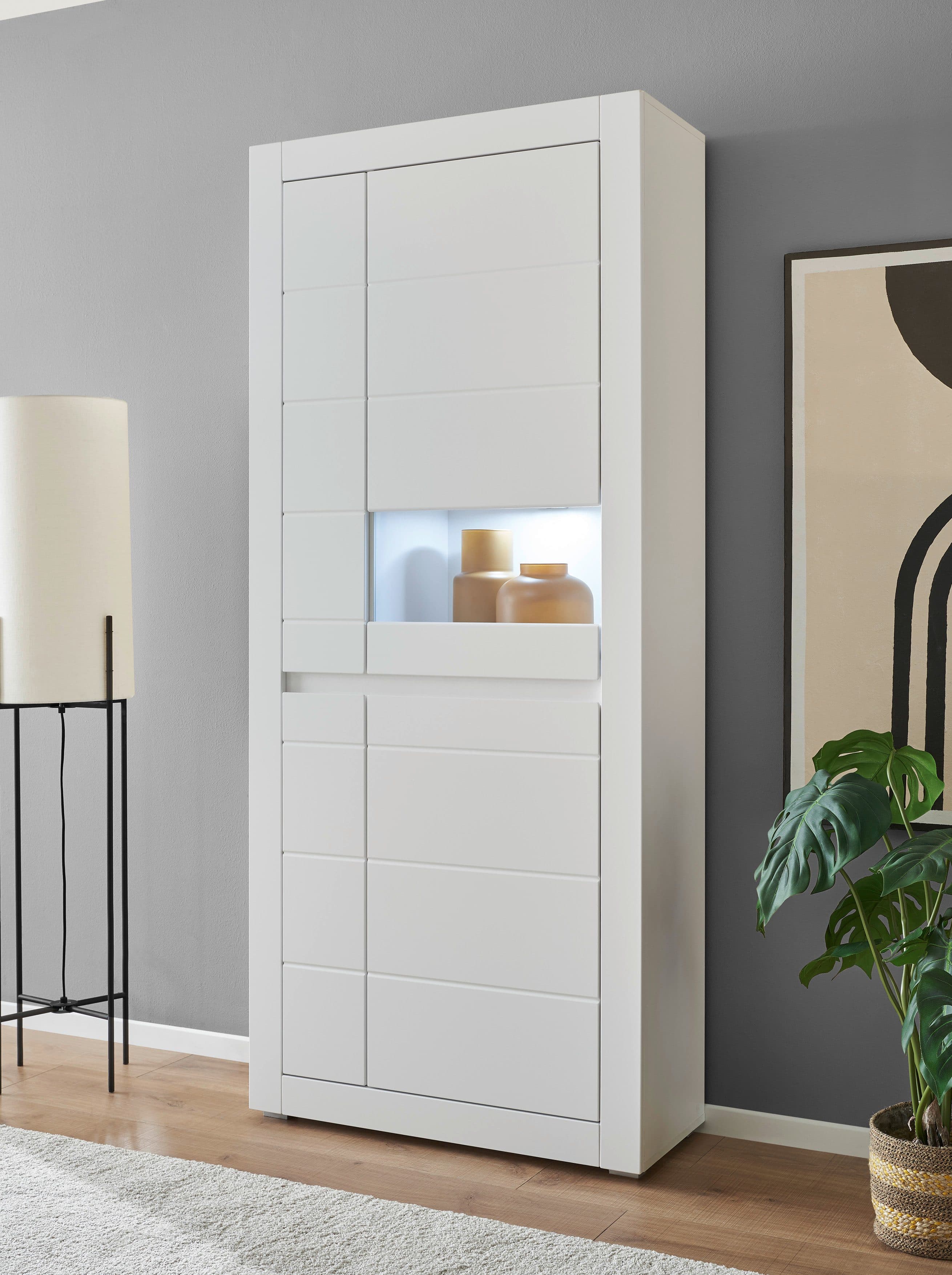Home affaire Vitrine Chester | Weiß
