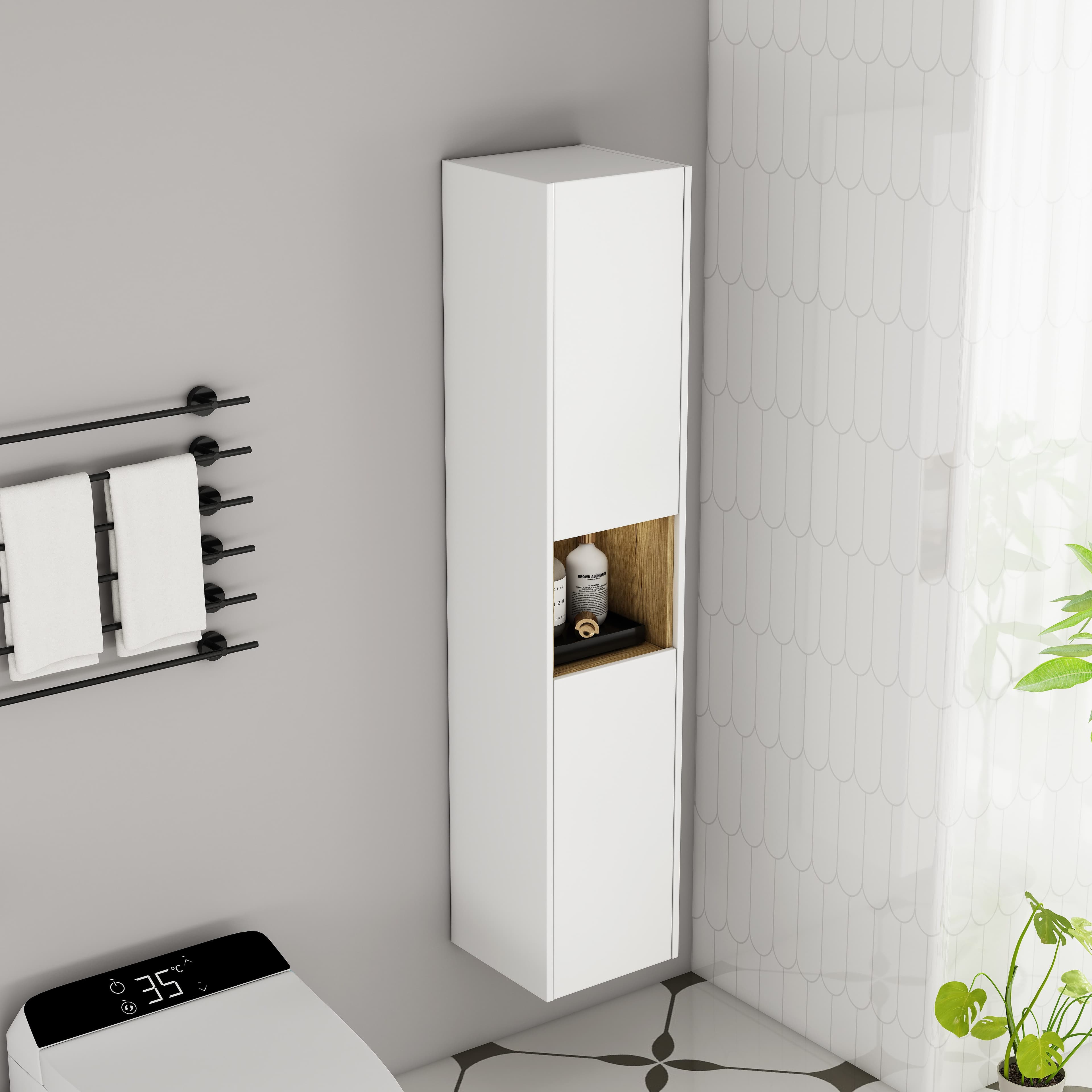 welltime Hochschrank VALENCIA | Weiß