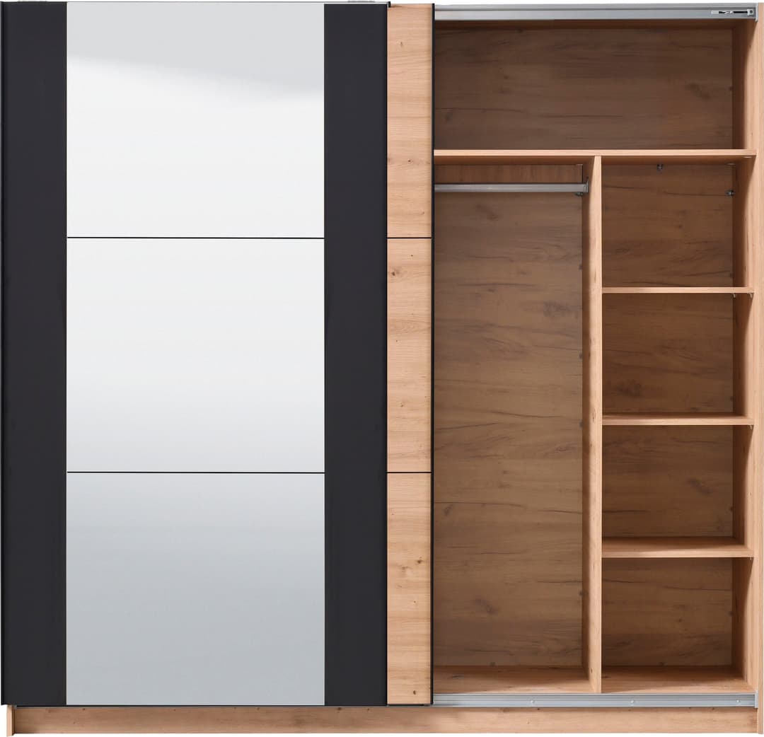 INOSIGN Schwebetürenschrank Sardinia | Holztöne