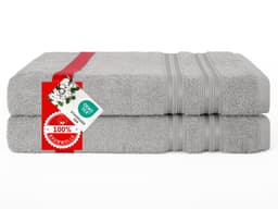 HAMMETEX Duschtuch 2er Set | Grau