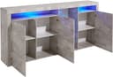 borchardt Möbel Highboard Santa Fe | Grau 3