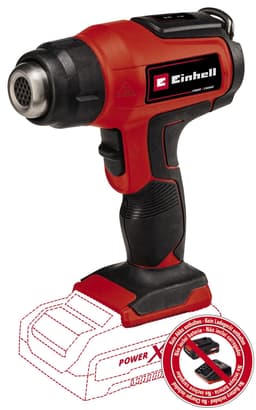 Einhell TE-HA 18 Li - Solo Heißluftgebläse | Rot