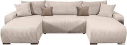 COLLECTION AB Wohnlandschaft Paola U-Form | Beige