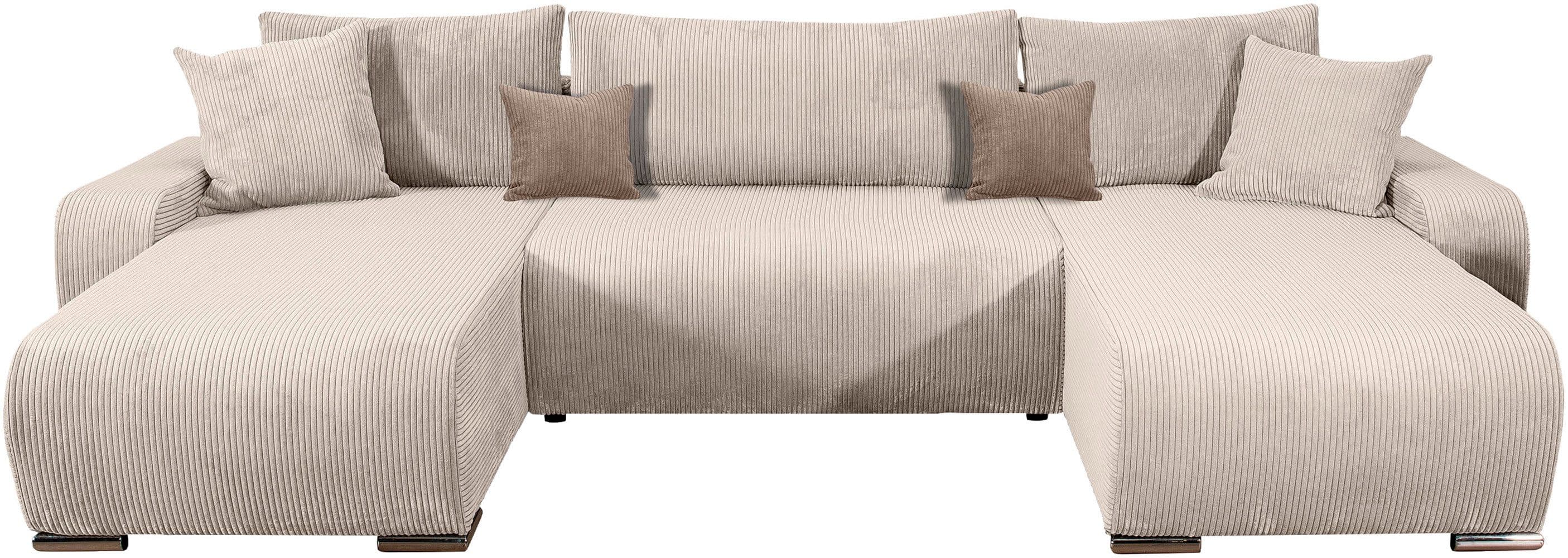 COLLECTION AB Wohnlandschaft Paola U-Form | Beige