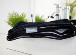 Bench Strandtuch | Schwarz