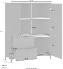 Home affaire Kommode Alternative | Grau
