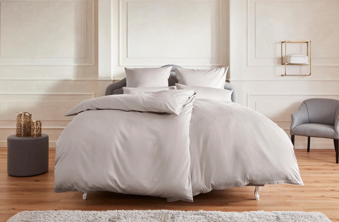 OTTO home Bettwäsche Mila | Grau