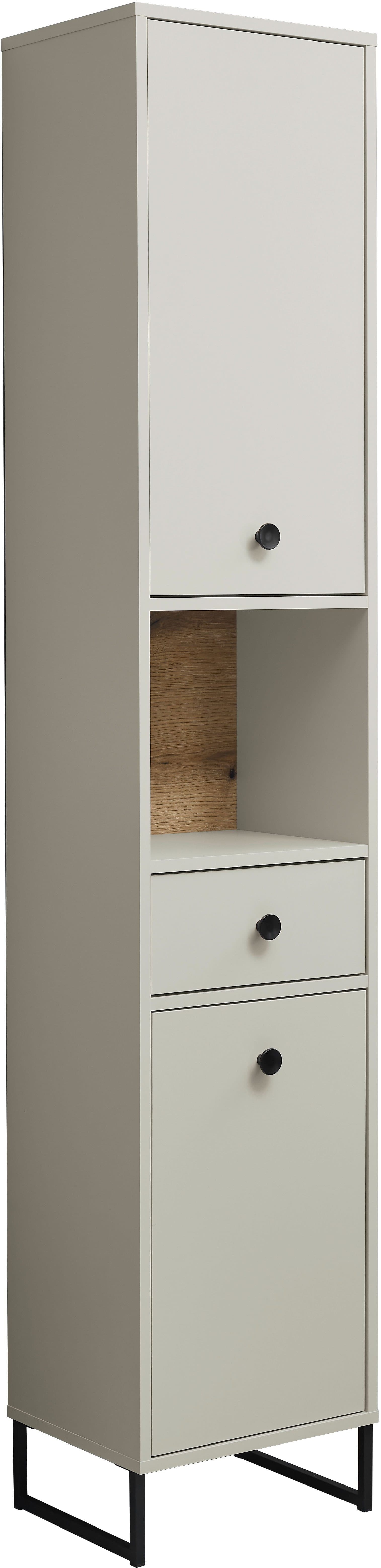 BASIC by Balculina Hochschrank Linea | Beige