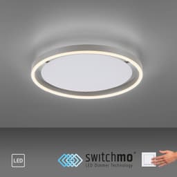 JUST LIGHT Deckenleuchte RITUS | Silber