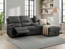 OTTO home Ecksofa NAPORI Multimediasofa | Grau