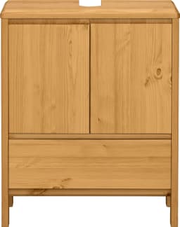 Waschbeckenunterschrank Jorrick | Holztöne