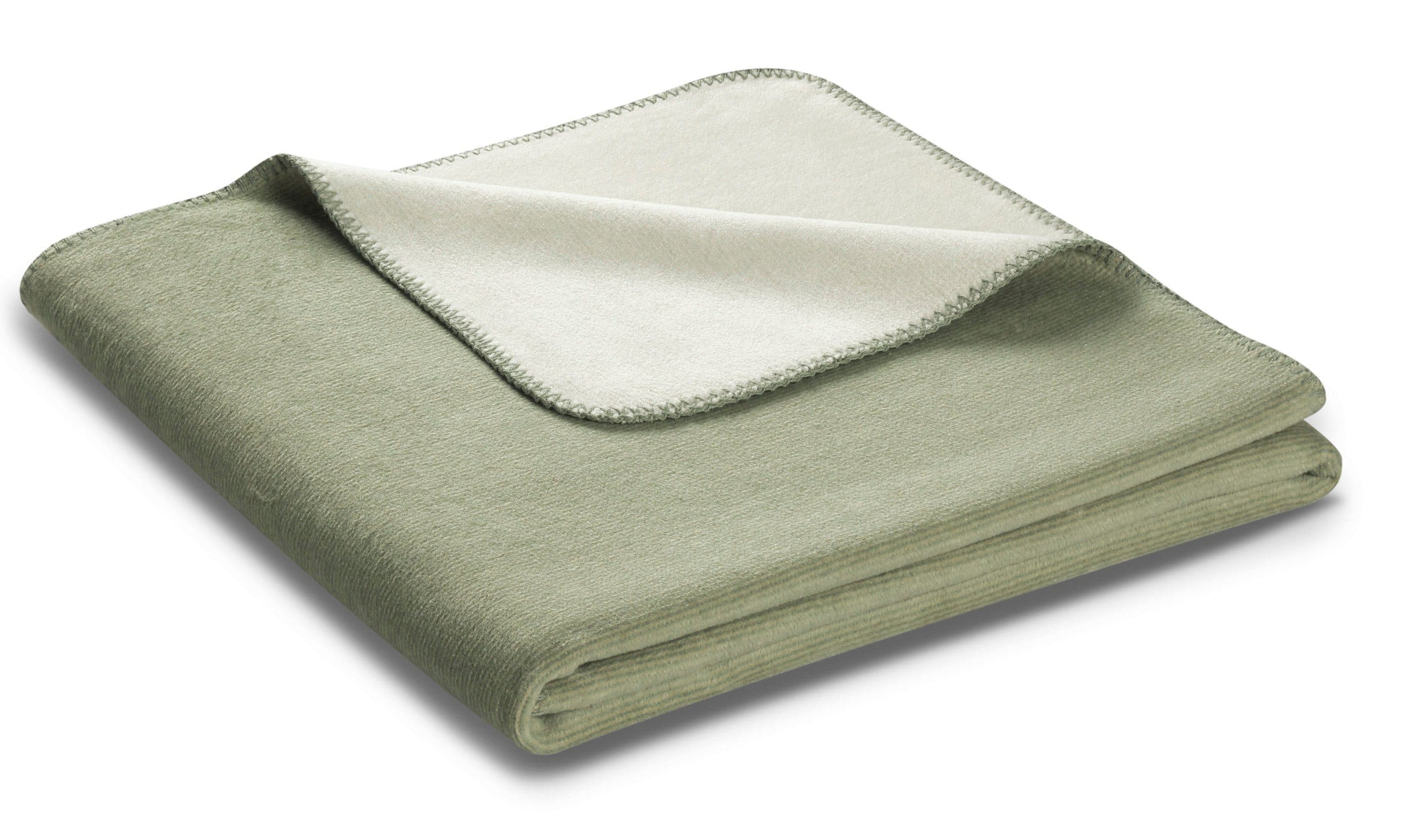 Wohndecke Melange | Grün
