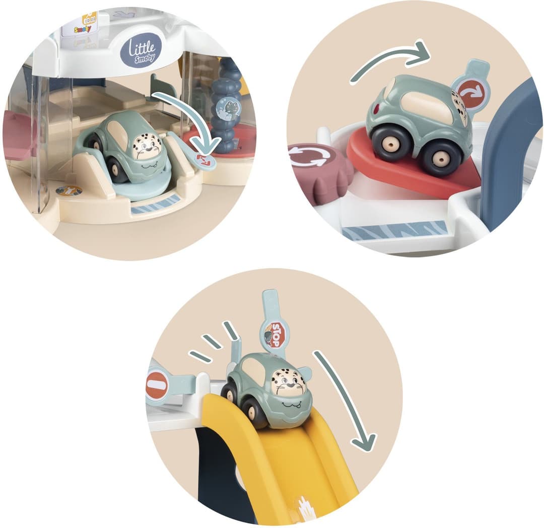 Smoby Spiel-Parkgarage Little Smoby | Blau