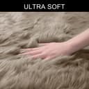 OTTO home Hochflor-Teppich Valeria | Braun 4