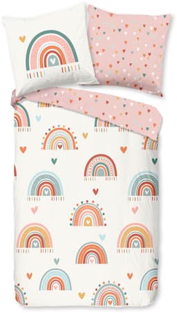good morning Kinderbettwäsche Louie | Rosa