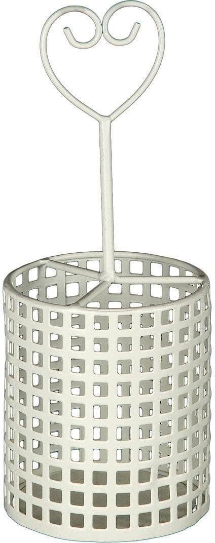 Home affaire Besteckhalter Antik II | Weiß
