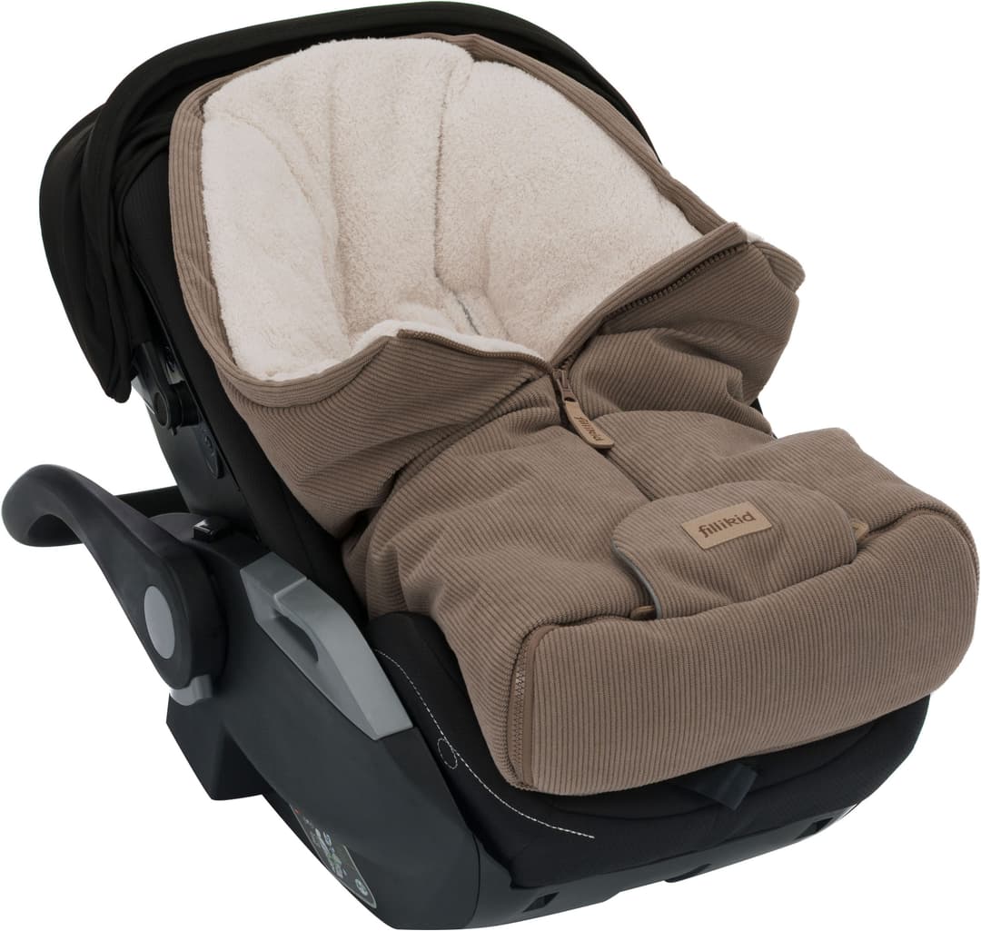Fillikid Fußsack Nevis Cord | Braun