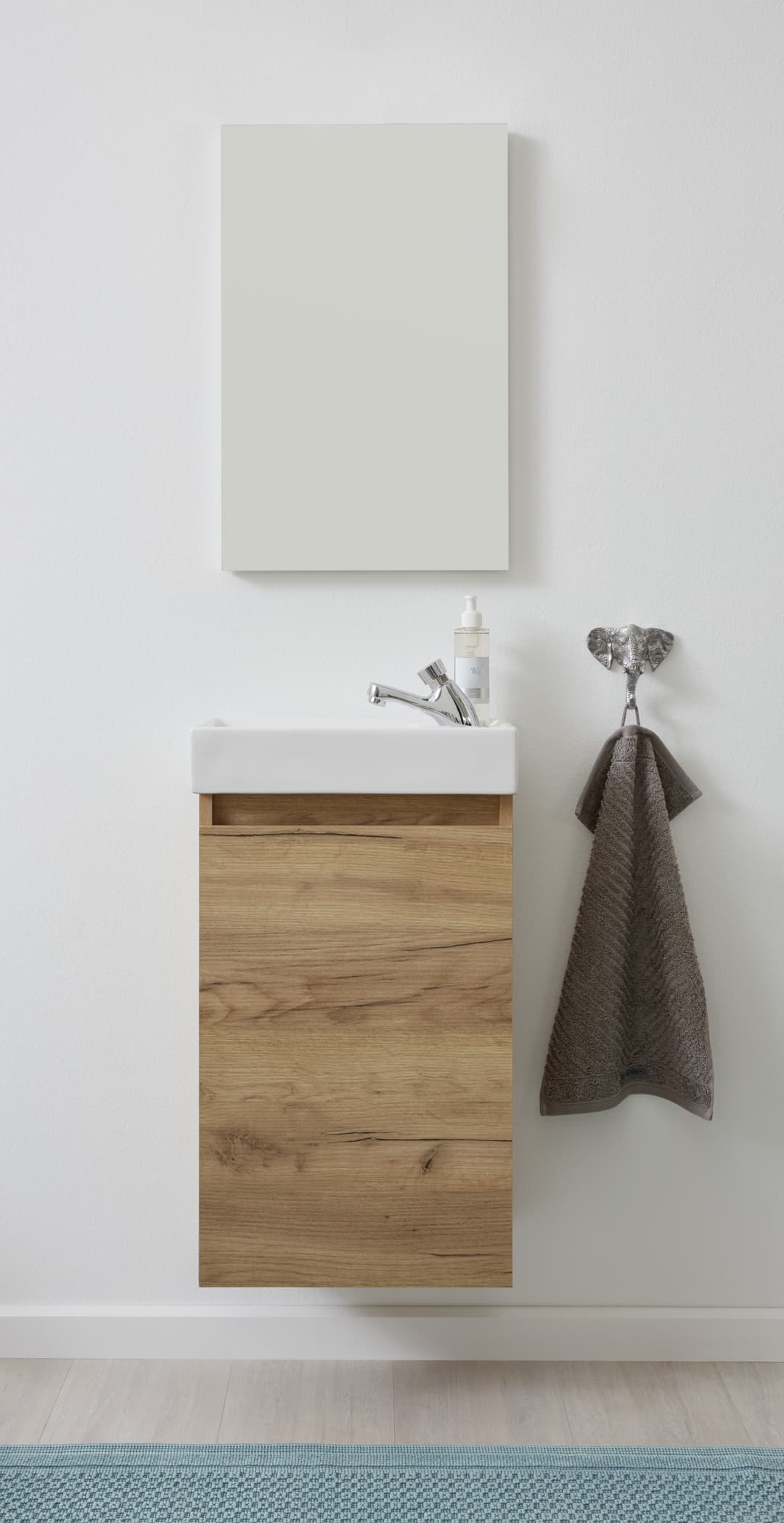 welltime Badmöbel-Set Oslo | Holztöne
