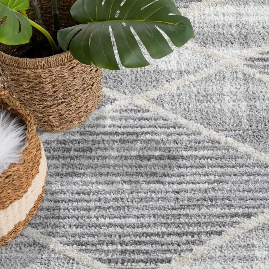 Carpet City Teppich FLAIR178 | Grau