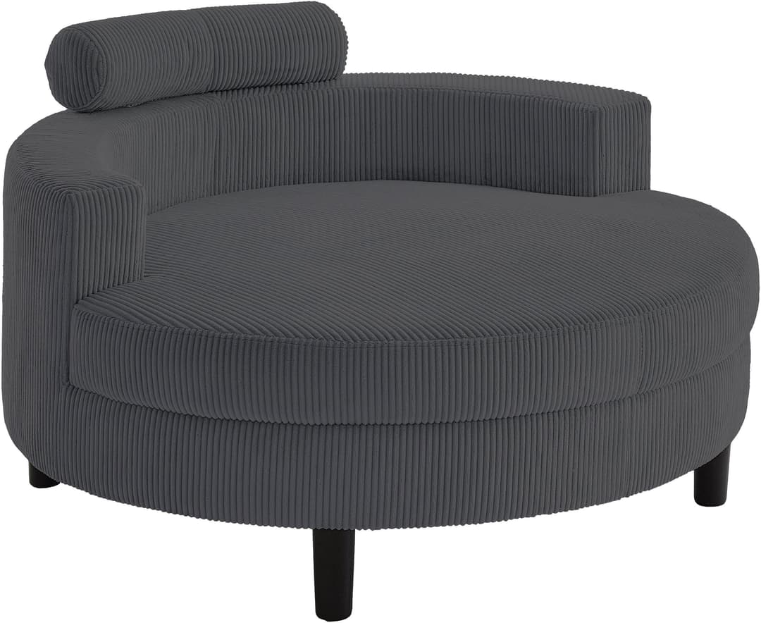 ATLANTIC home collection Loveseat Ravi | Grau