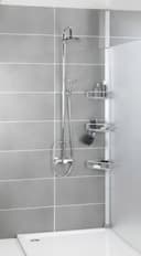 Wenko Teleskopregal Duschecke Purio | Silber 2