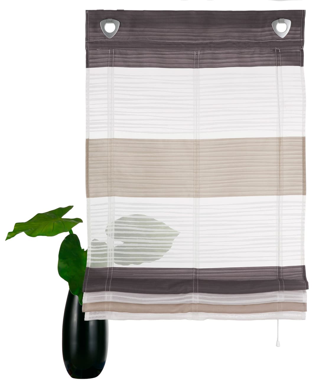 HOME WOHNIDEEN Raffrollo Sarnia | Beige