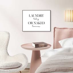 Reinders! Poster Naked Laundry | Schwarz