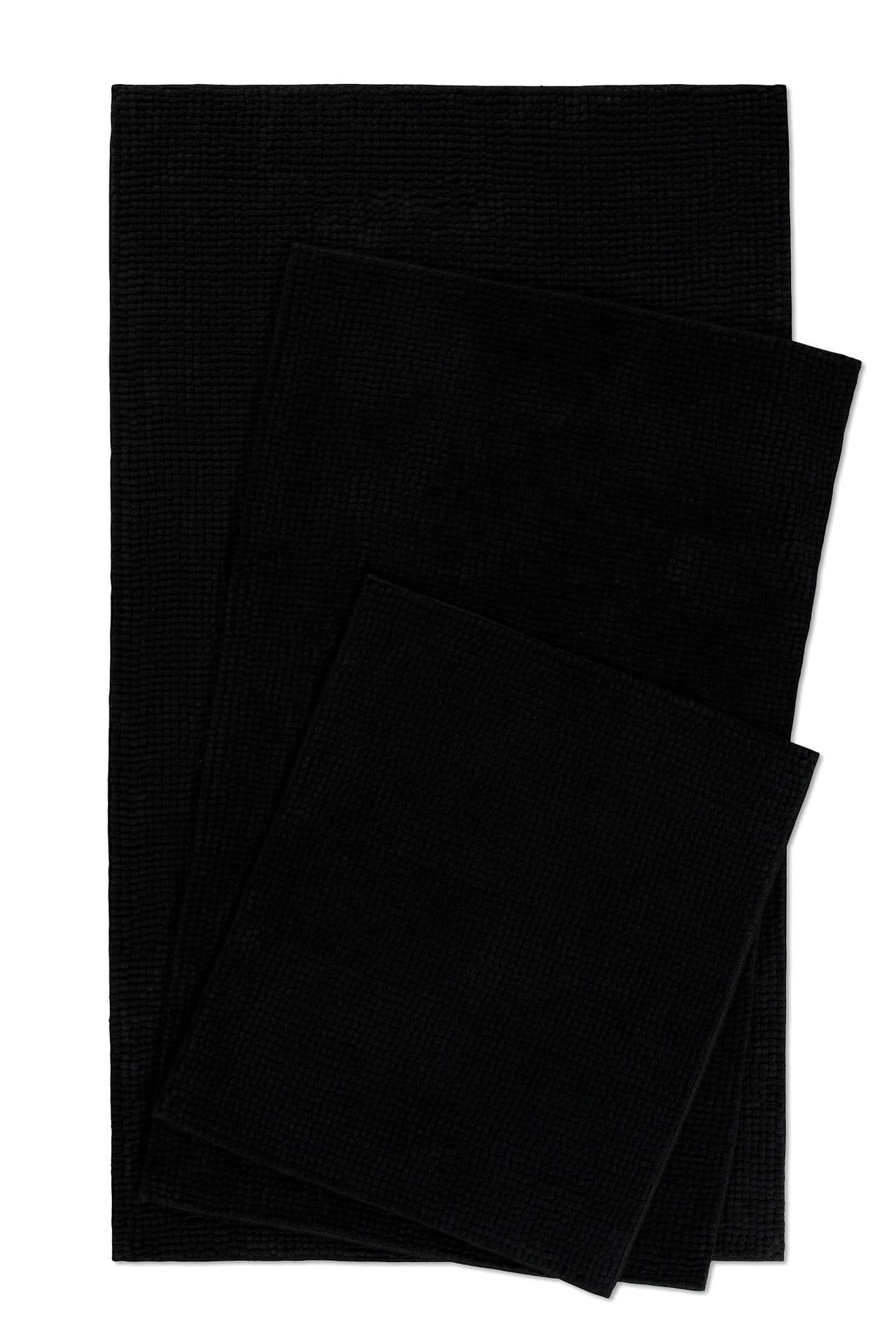 Wecon home Basics Badematte Balu | Schwarz