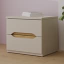 FORTE Nachtkommode | Beige