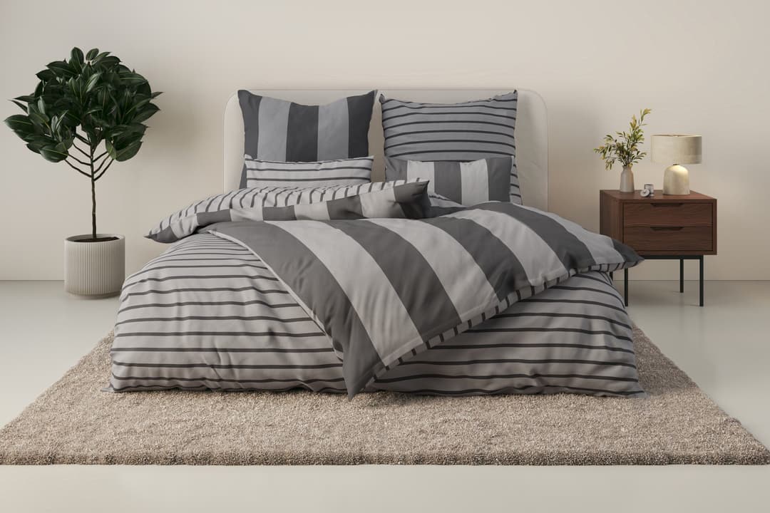 OTTO home Bettwäsche Sari | Grau