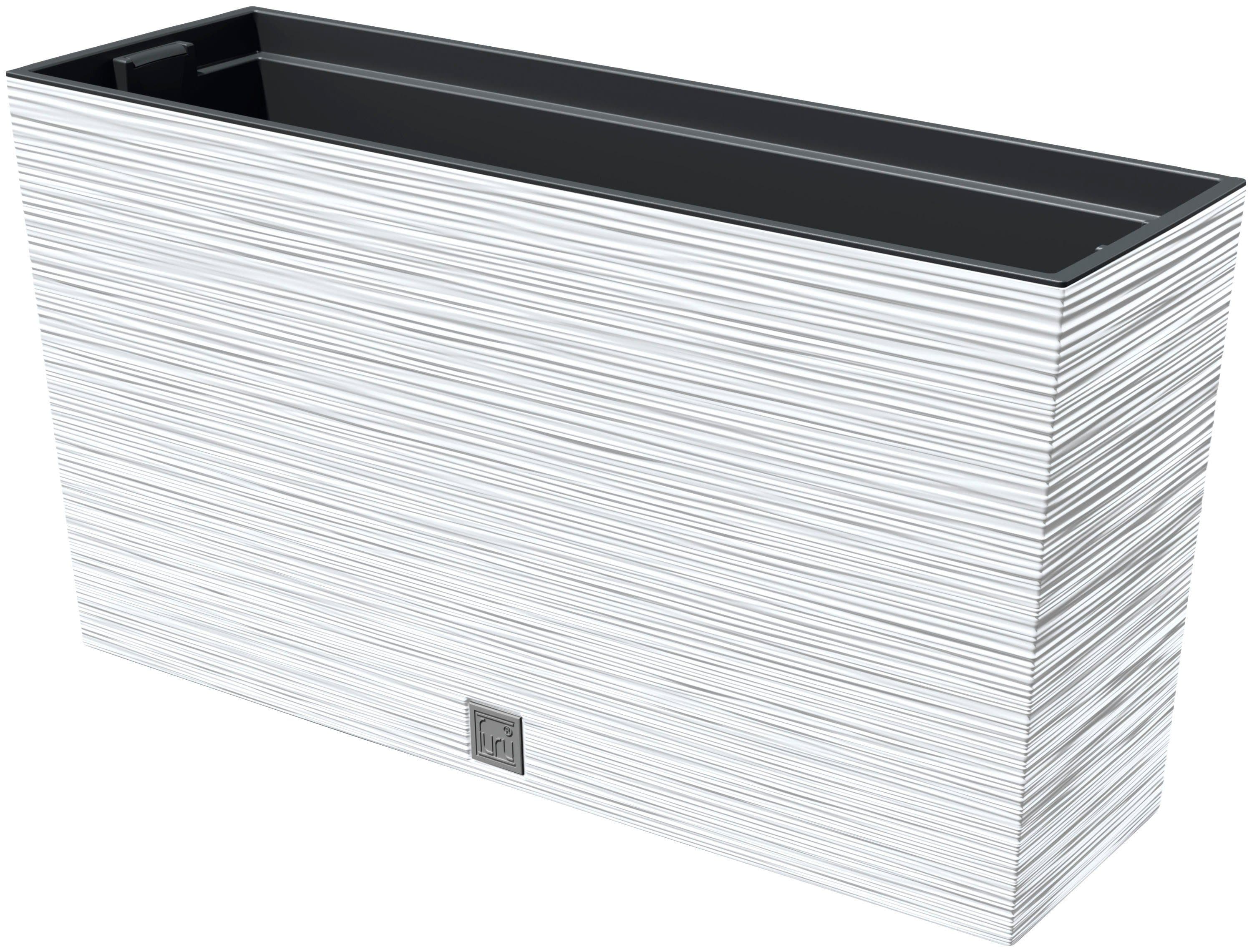 Prosperplast Blumentopf FURU M | Weiß