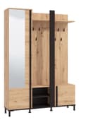 Home affaire Kompaktgarderobe Nino | Holztöne