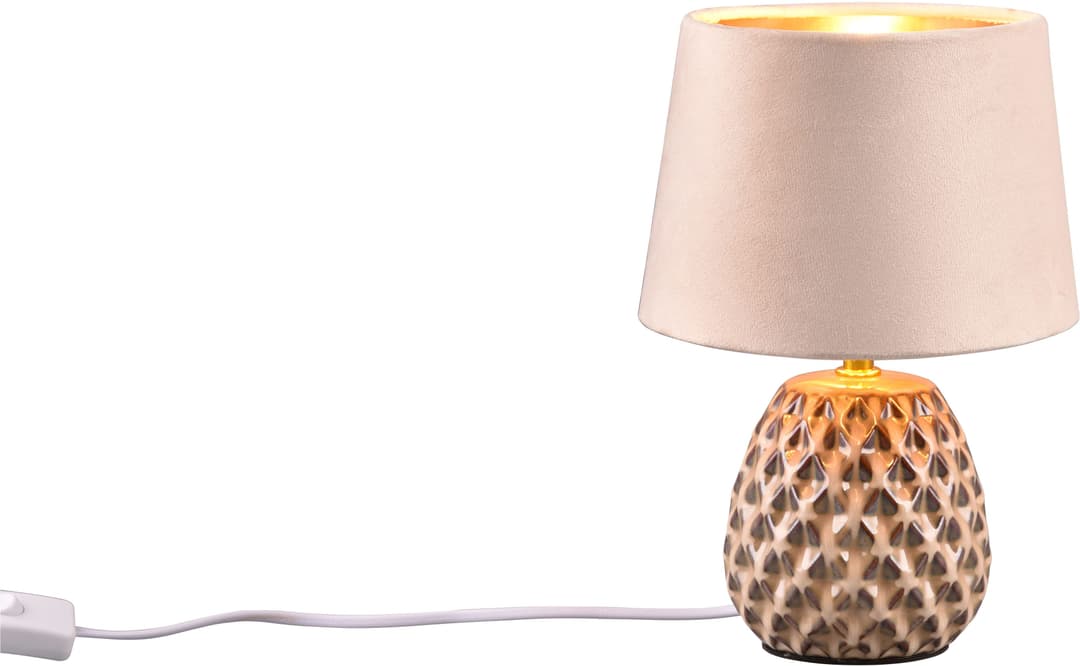 Reality Leuchten Schreibtischlampe ARIANA | Beige