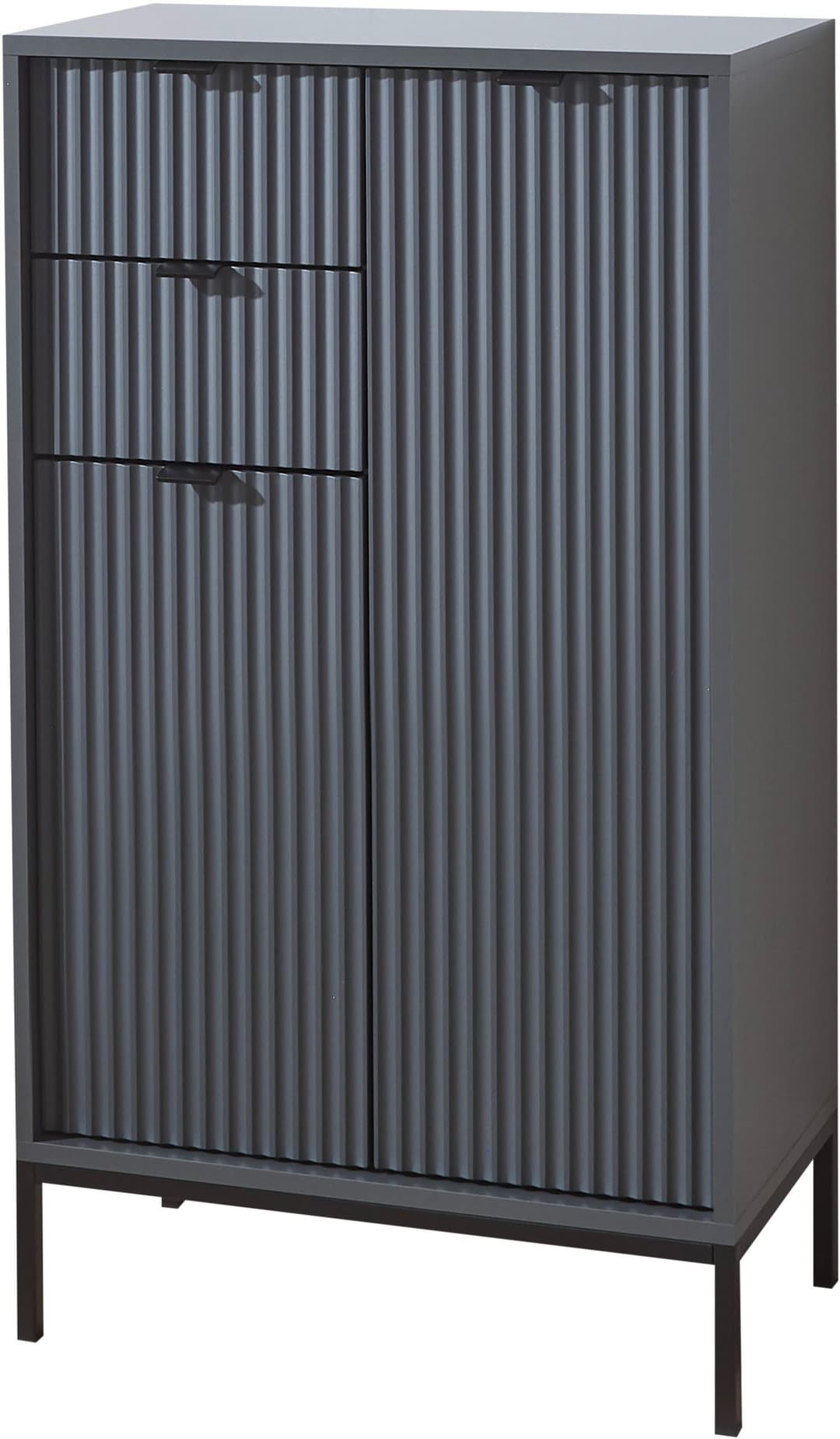 BASIC by Balculina Lucera Midischrank | Grau