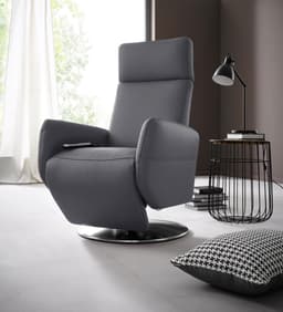 sit&more Relaxsessel Kobra | Grau
