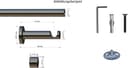 OTTO home Gardinenstange Tanbul | Silber 3