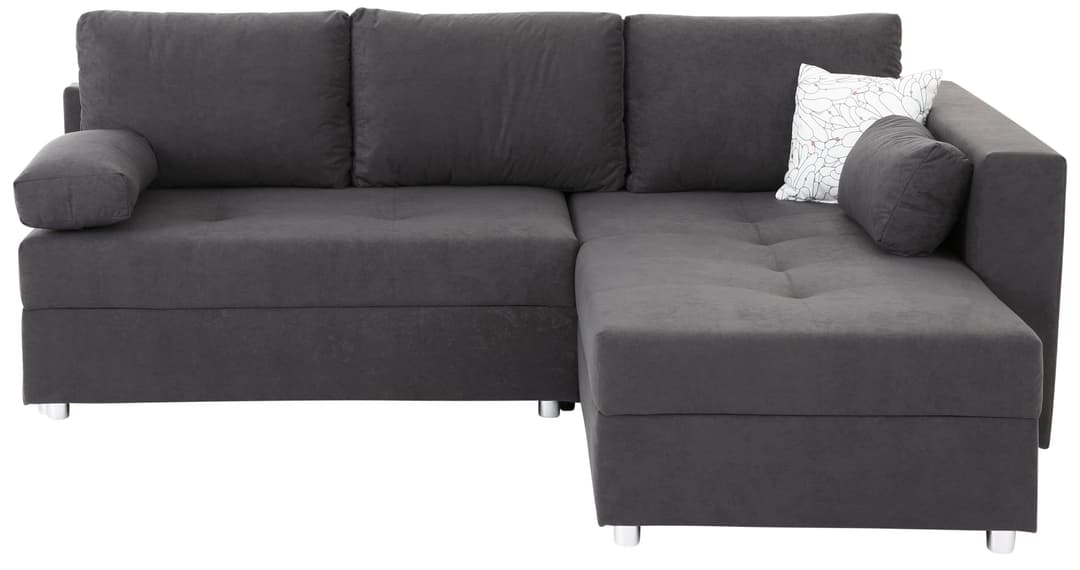 Home affaire Ecksofa Italia L-Form | Grau