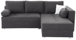 Home affaire Ecksofa Italia L-Form | Grau