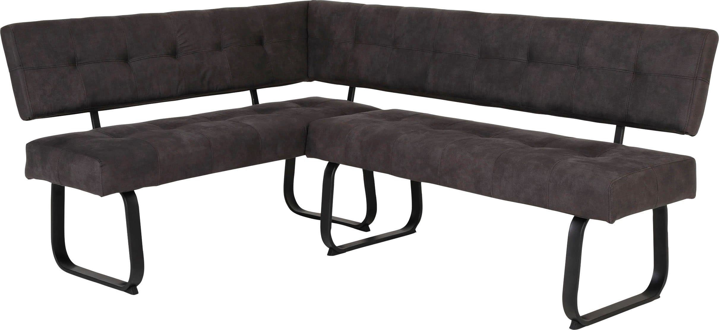 HELA Eckbank LUISE Polsterbank Esszimmer | Grau