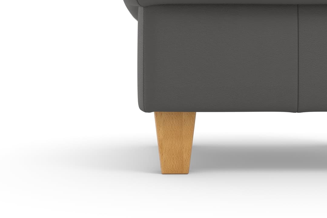 Home affaire Polsterhocker Palmera | Braun
