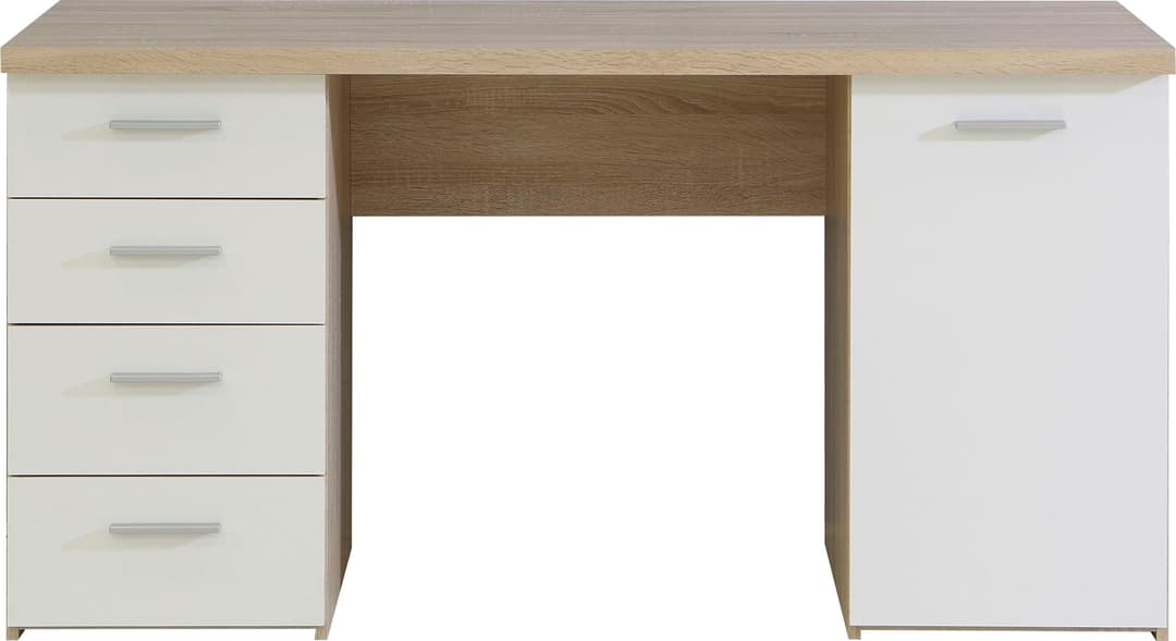 FORTE Schreibtisch Netta | Holztöne