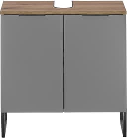 BASIC by Balculina Waschbeckenunterschrank Denver | Grau