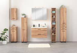 welltime Waschtisch Trento | Holztöne